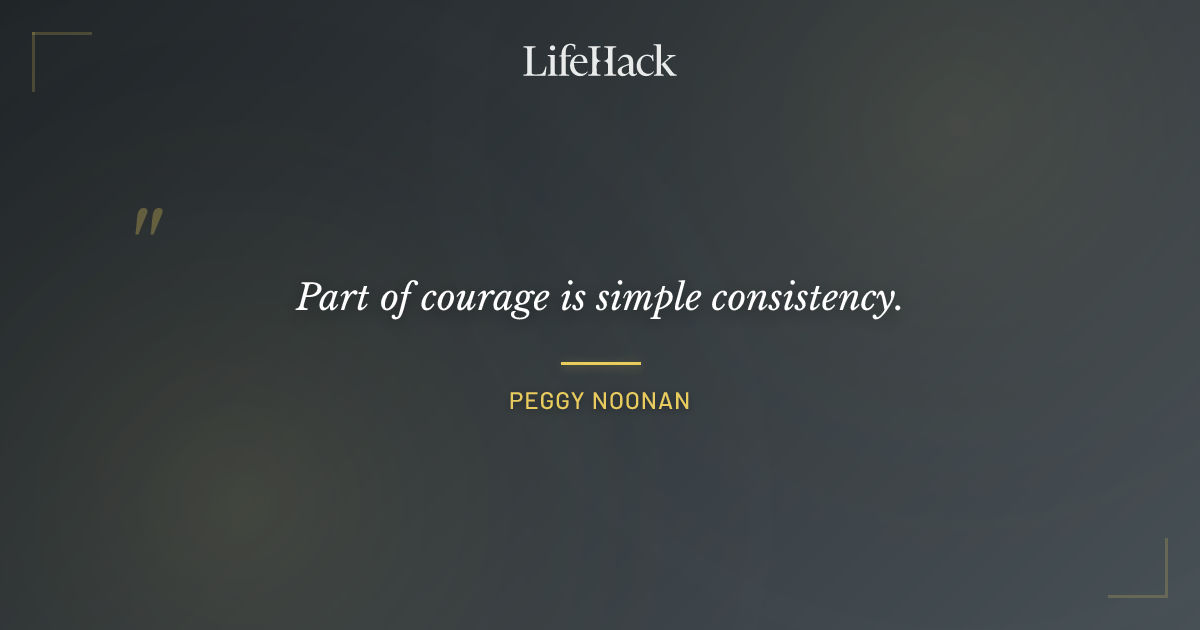 Quote by Peggy Noonan