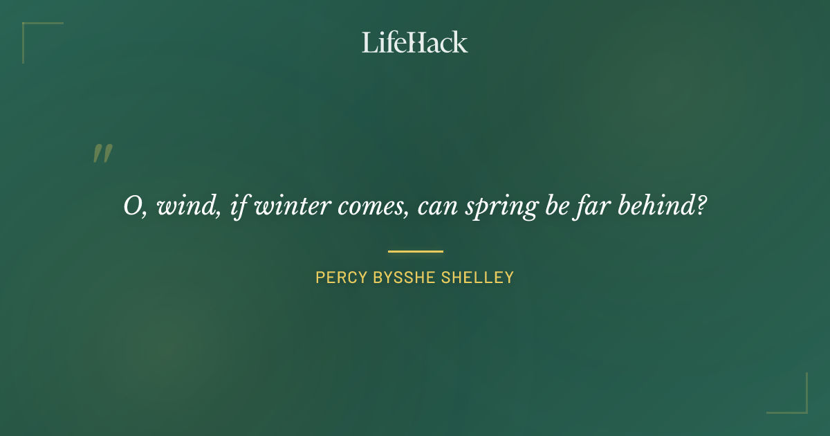 Quote by Percy Bysshe Shelley