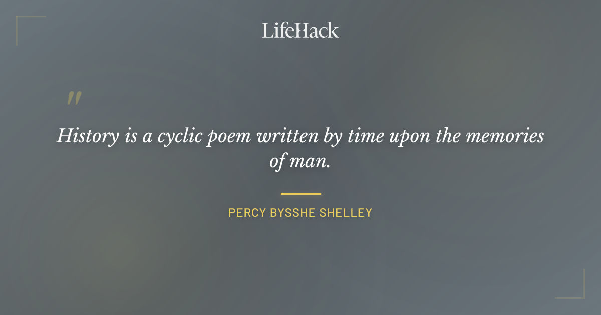 Quote by Percy Bysshe Shelley