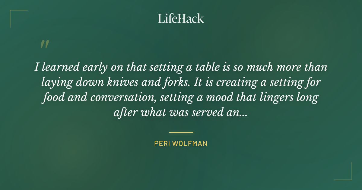 Quote by Peri Wolfman