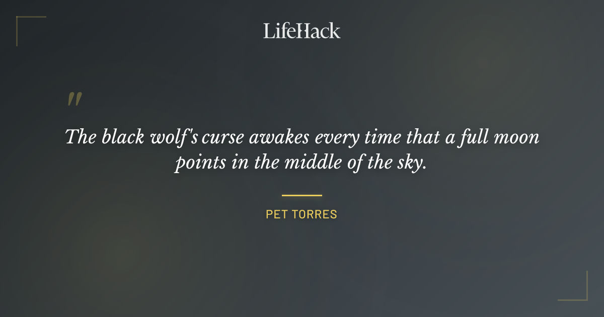 Quote by Pet Torres