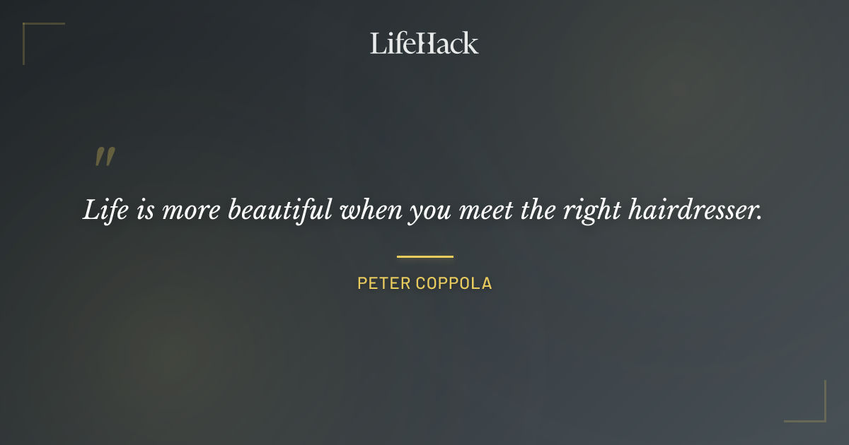 Quote by Peter Coppola