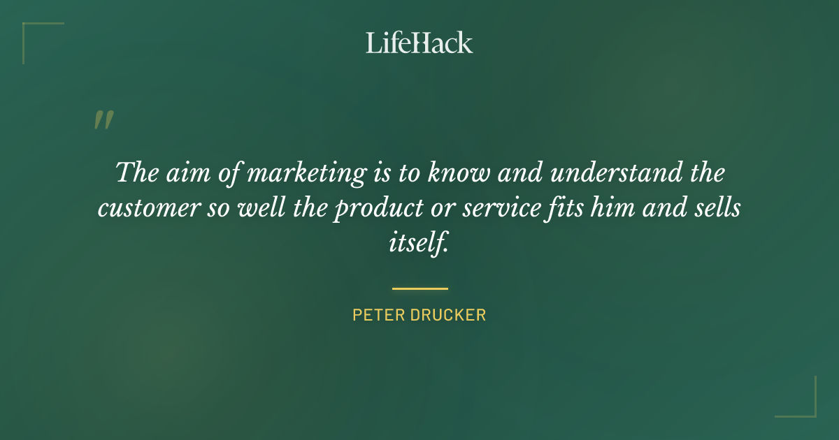 Quote by Peter Drucker