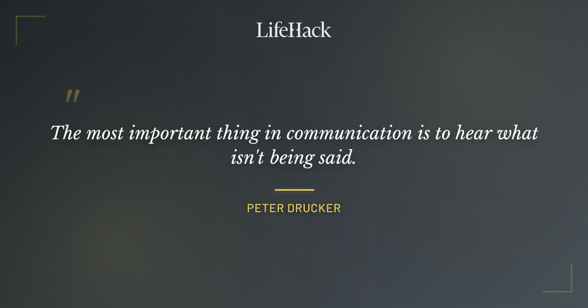 Quote by Peter Drucker