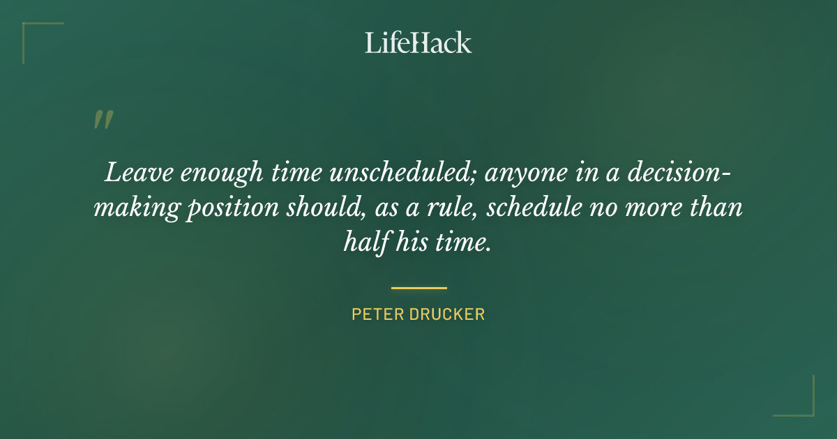 Quote by Peter Drucker