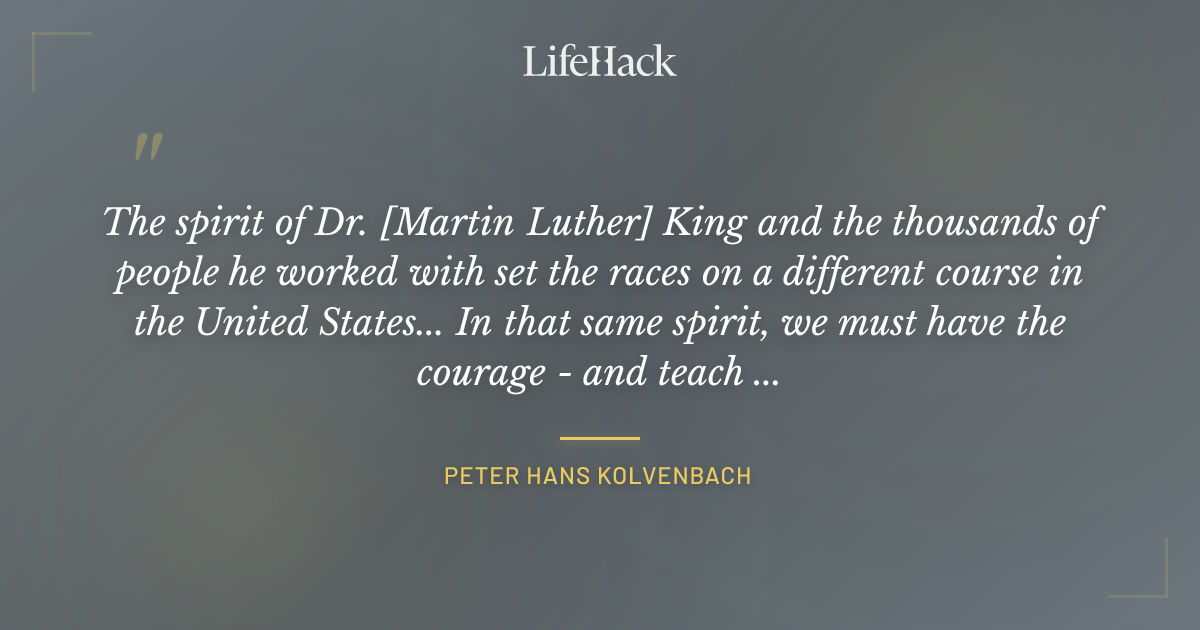 Quote by Peter Hans Kolvenbach