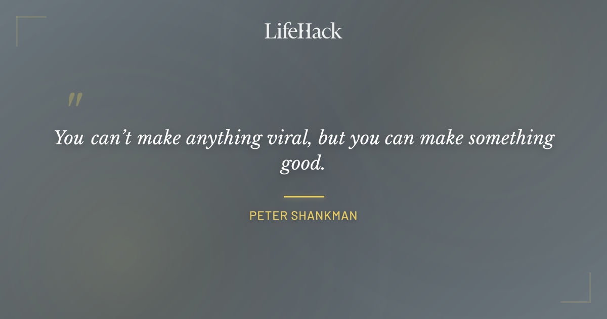 Quote by Peter Shankman
