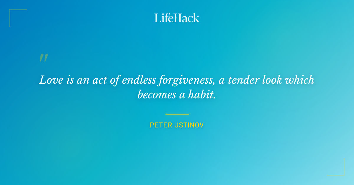 Quote by Peter Ustinov