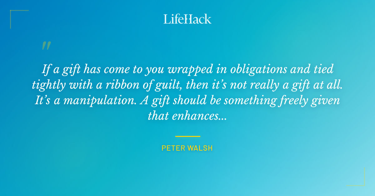 Quote by Peter Walsh