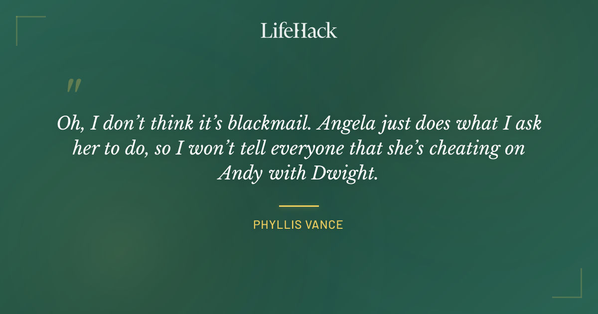 Quote by Phyllis Vance