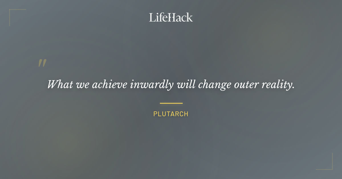 Quote by Plutarch