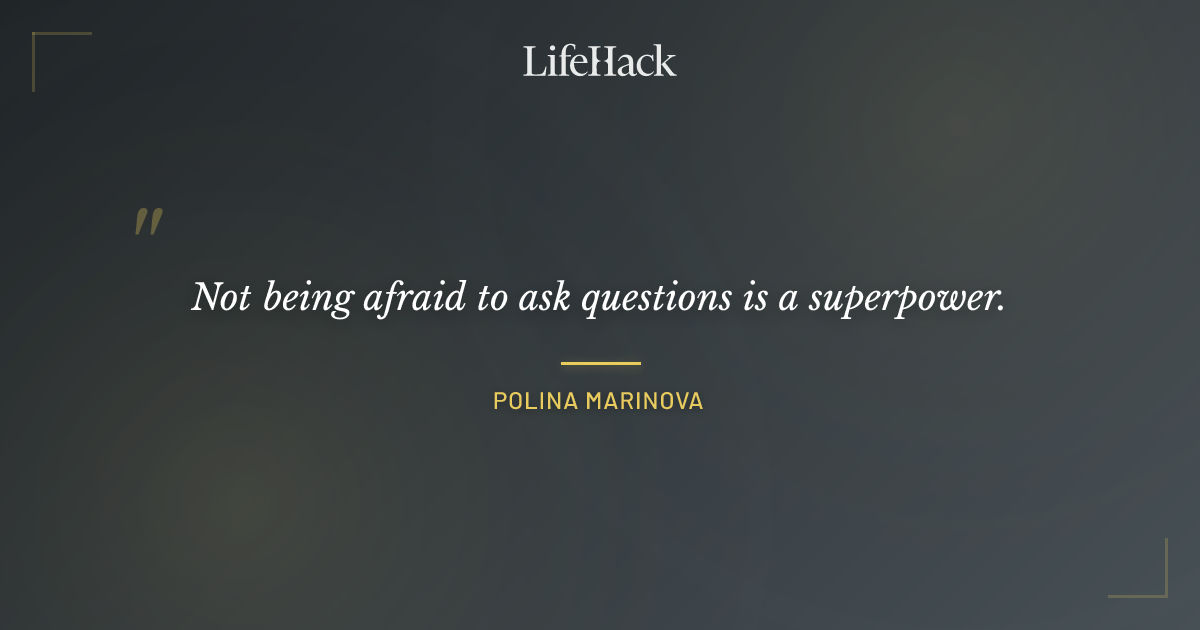 Quote by Polina Marinova