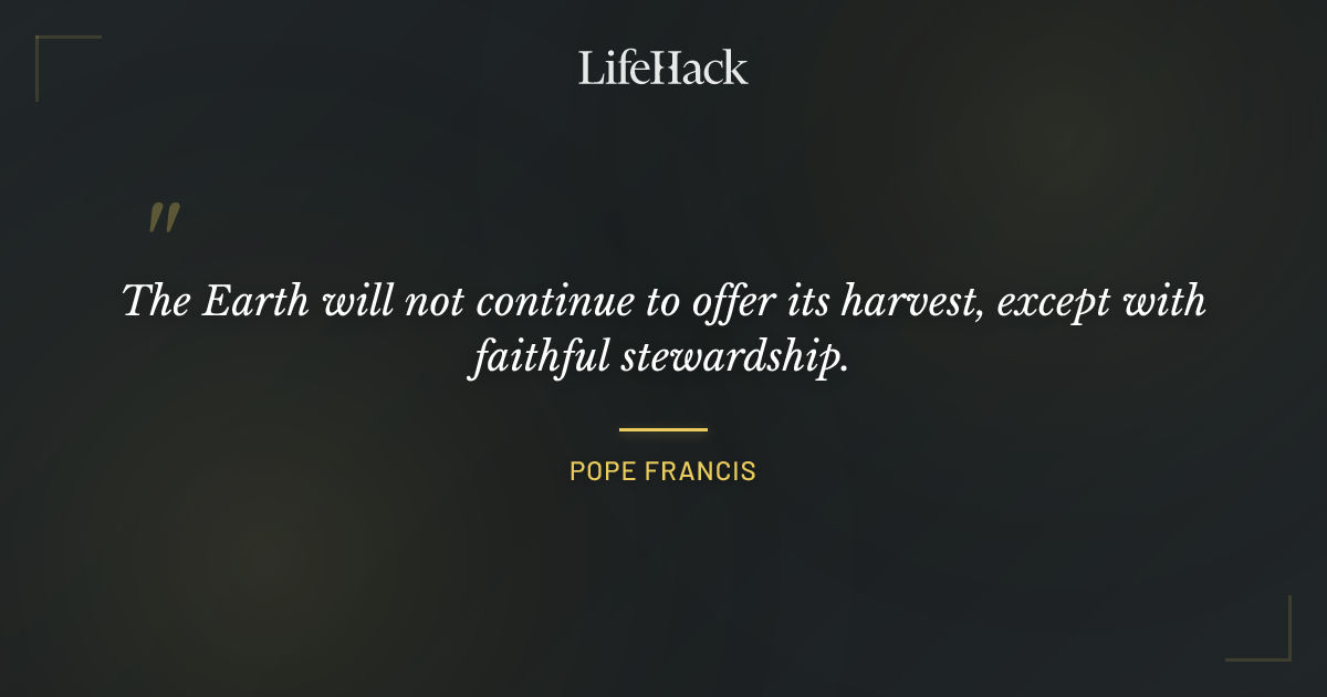 Quote by Pope Francis