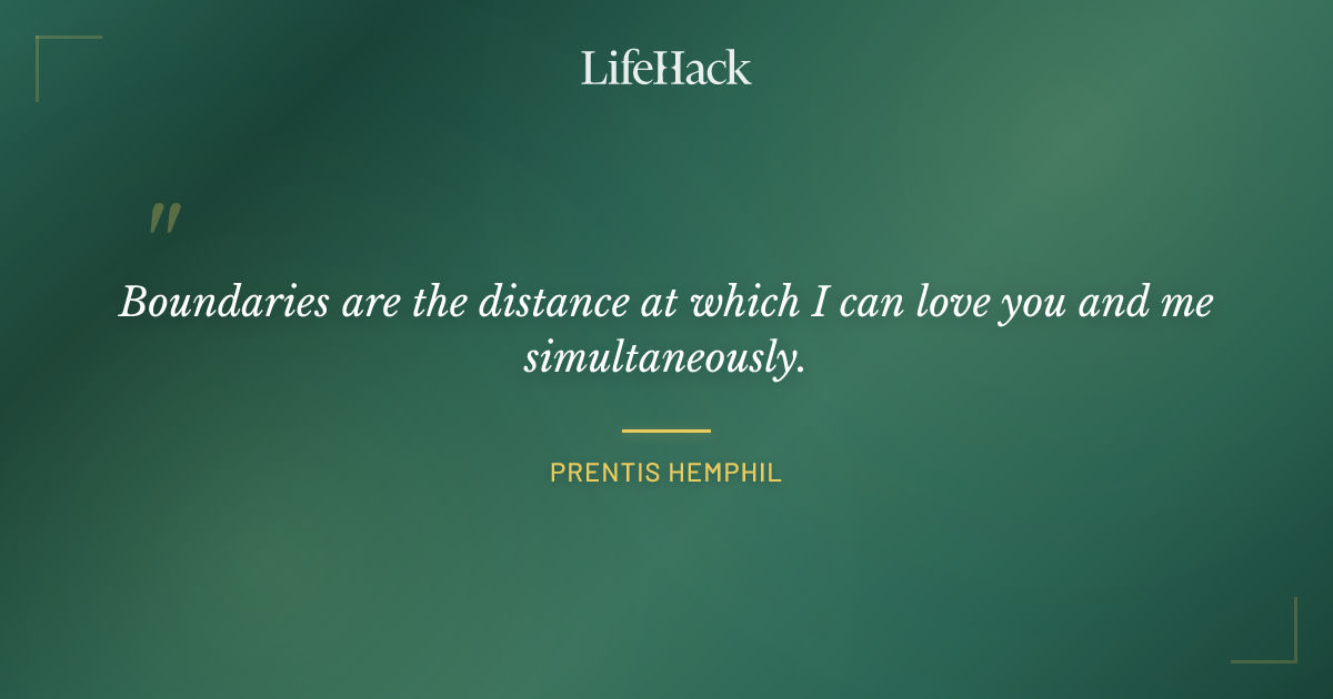 Quote by Prentis Hemphil