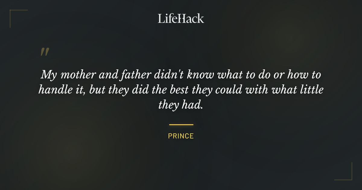 Quote by Prince
