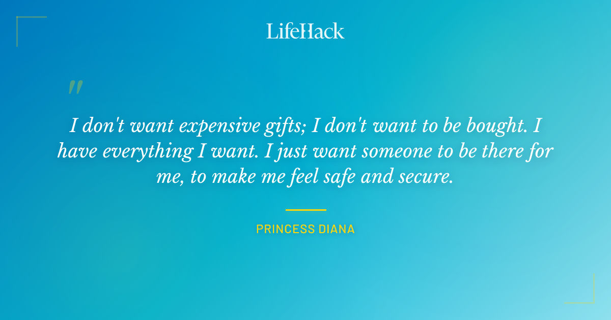 Quote by Princess Diana