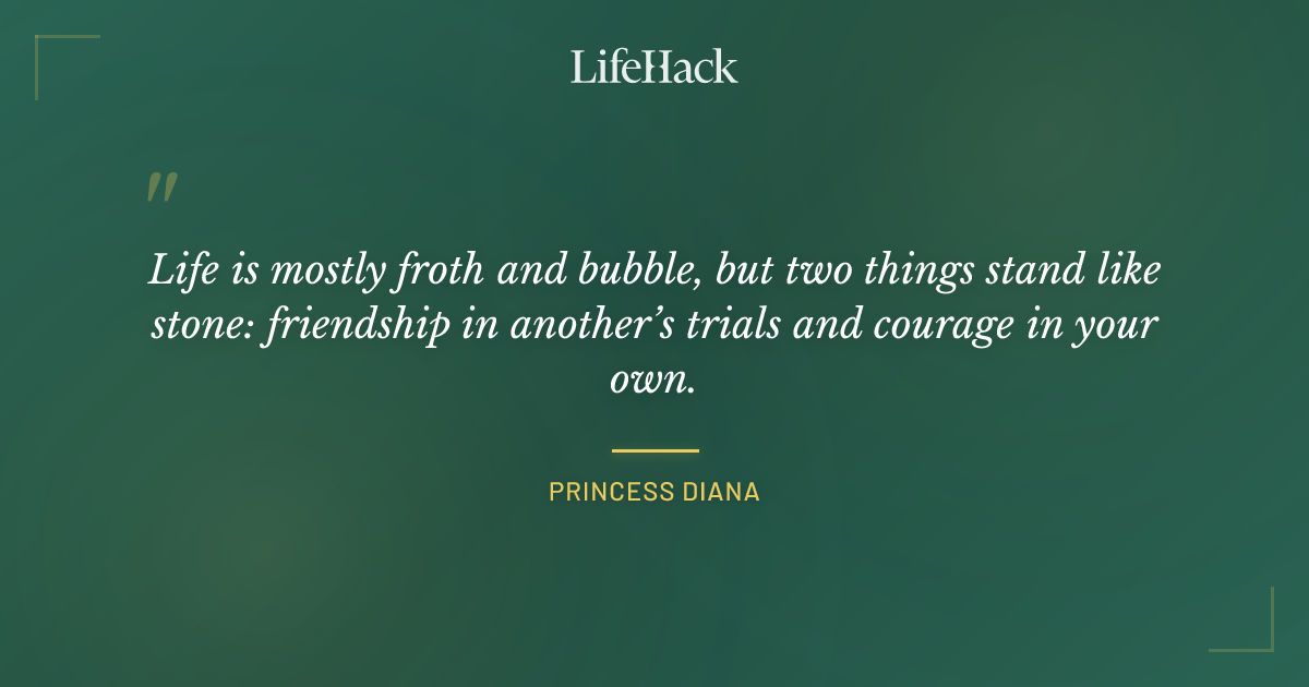 Quote by Princess Diana