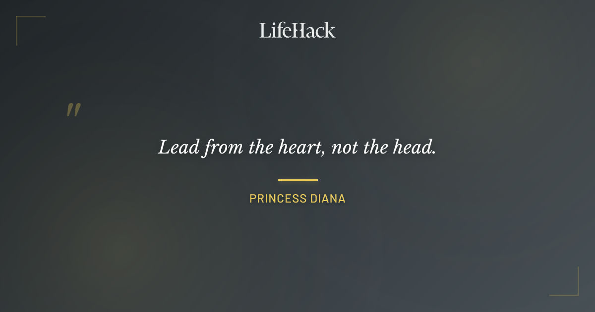 Quote by Princess Diana