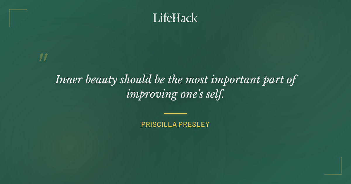 Quote by Priscilla Presley