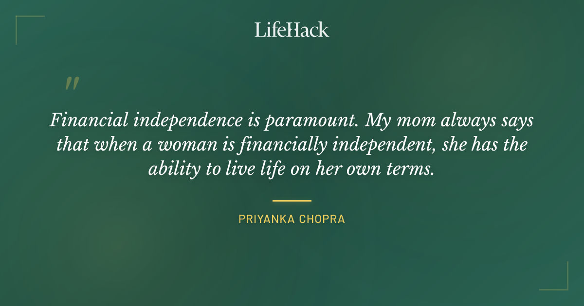 Quote by Priyanka Chopra