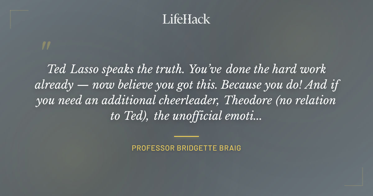 Quote by Professor Bridgette Braig