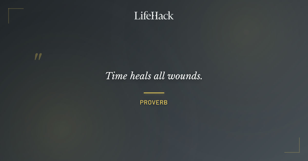 Quote by Proverb