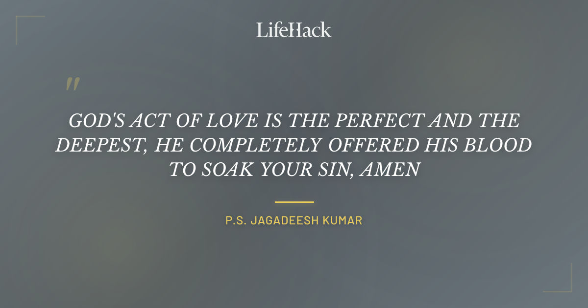 Quote by P.S. Jagadeesh Kumar