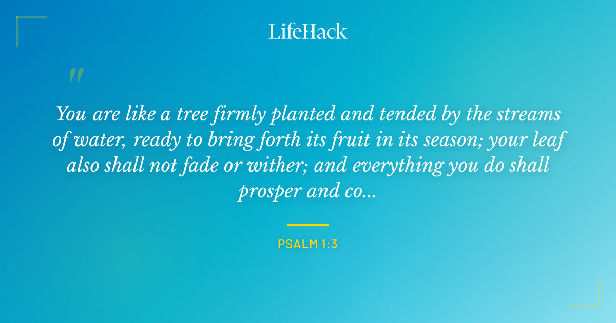 Quote by Psalm 1:3