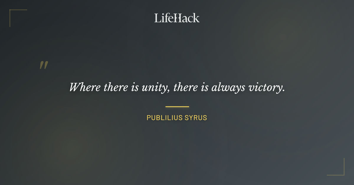 Quote by Publilius Syrus