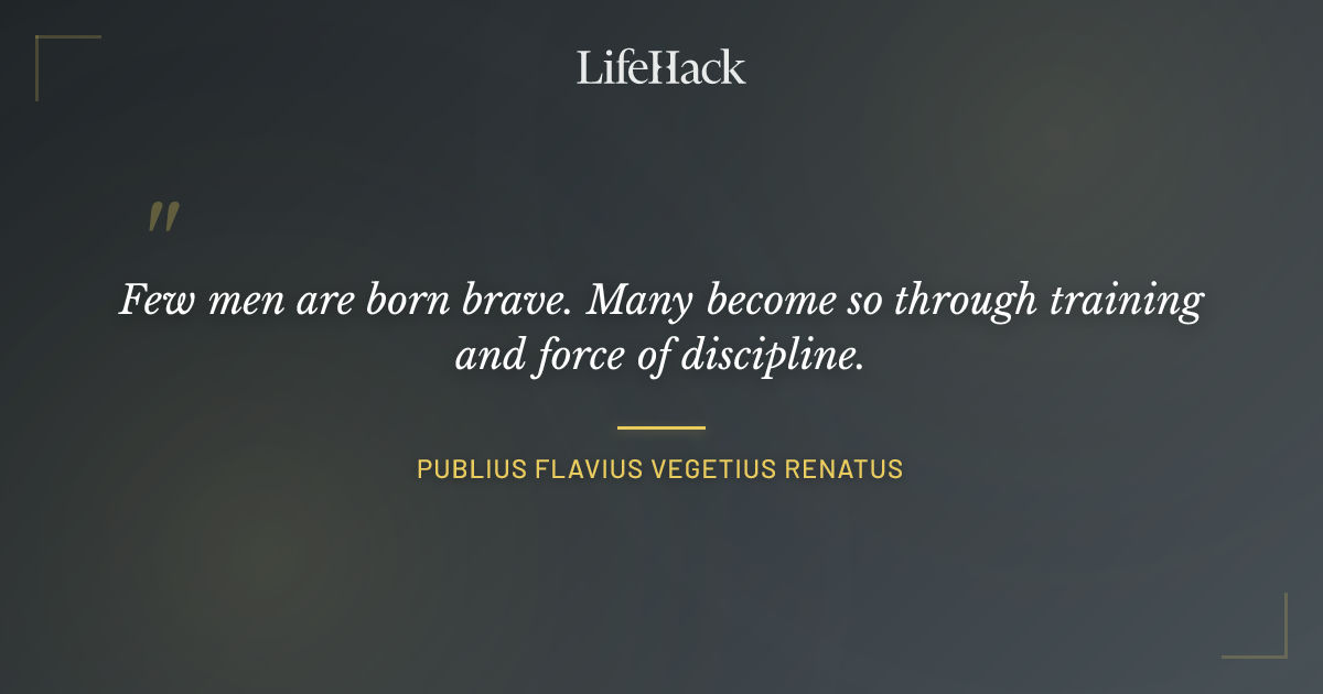 Quote by Publius Flavius Vegetius Renatus