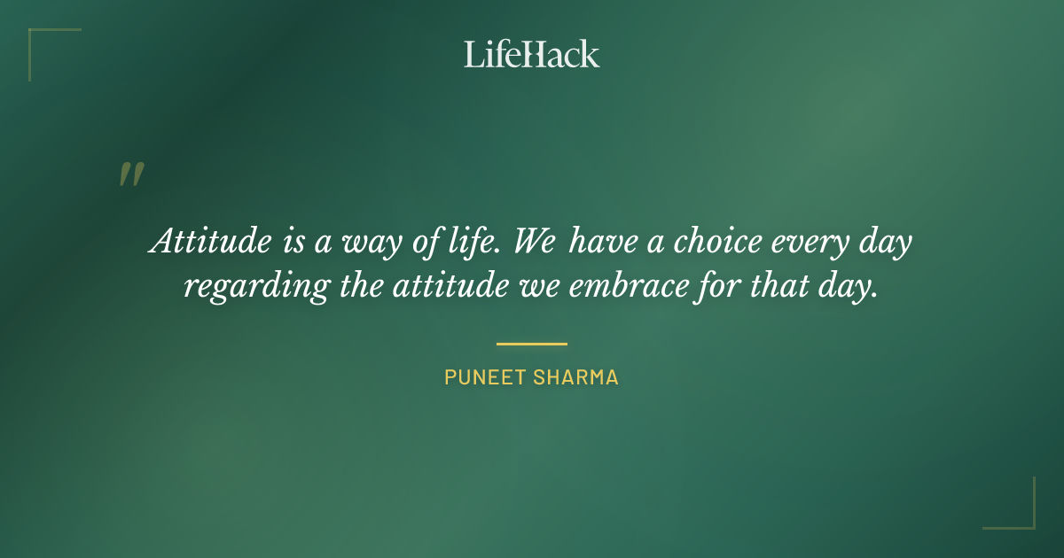 Quote by Puneet Sharma