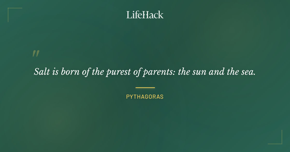 Quote by Pythagoras