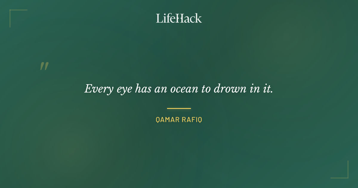 Quote by Qamar Rafiq