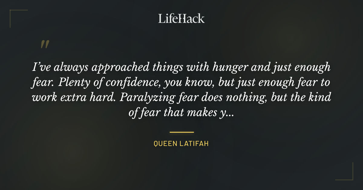 Quote by Queen Latifah