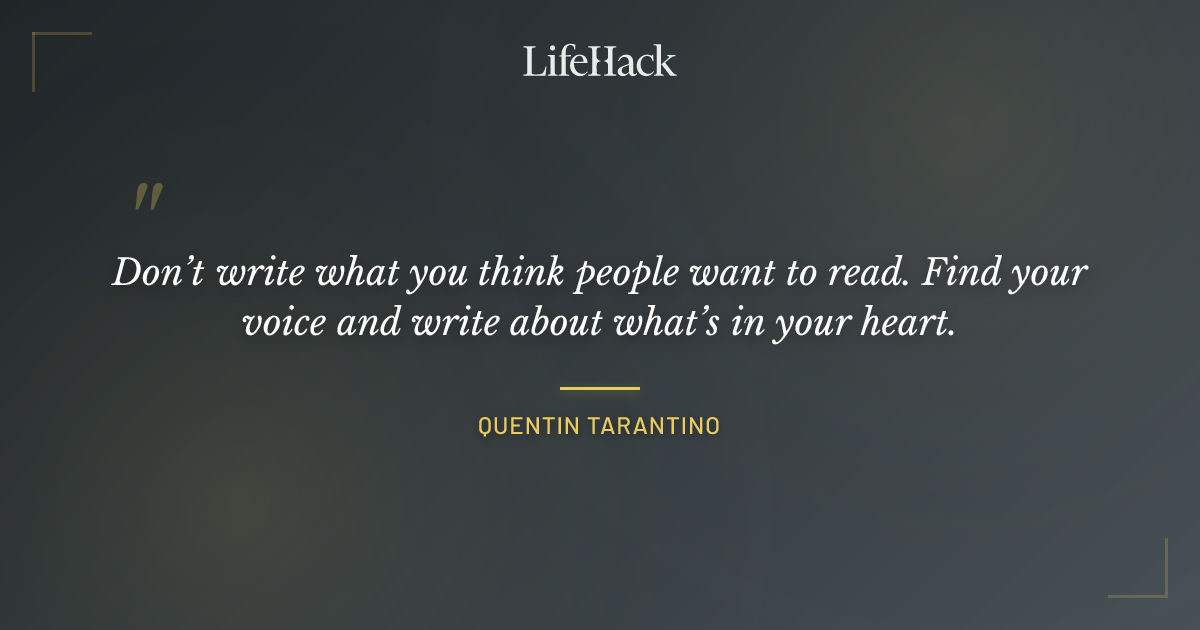 Quote by Quentin Tarantino
