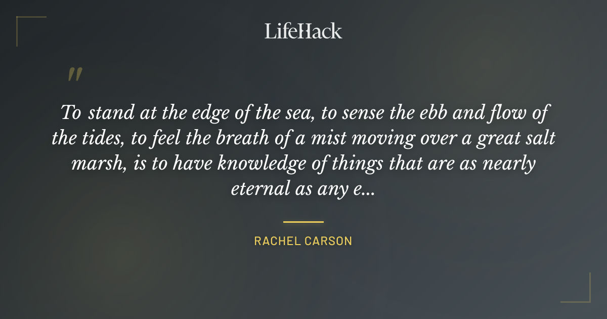 Quote by Rachel Carson