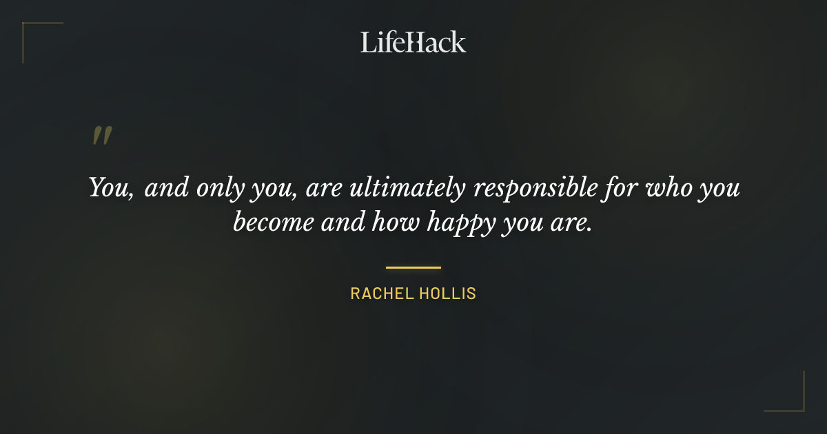 Quote by Rachel Hollis