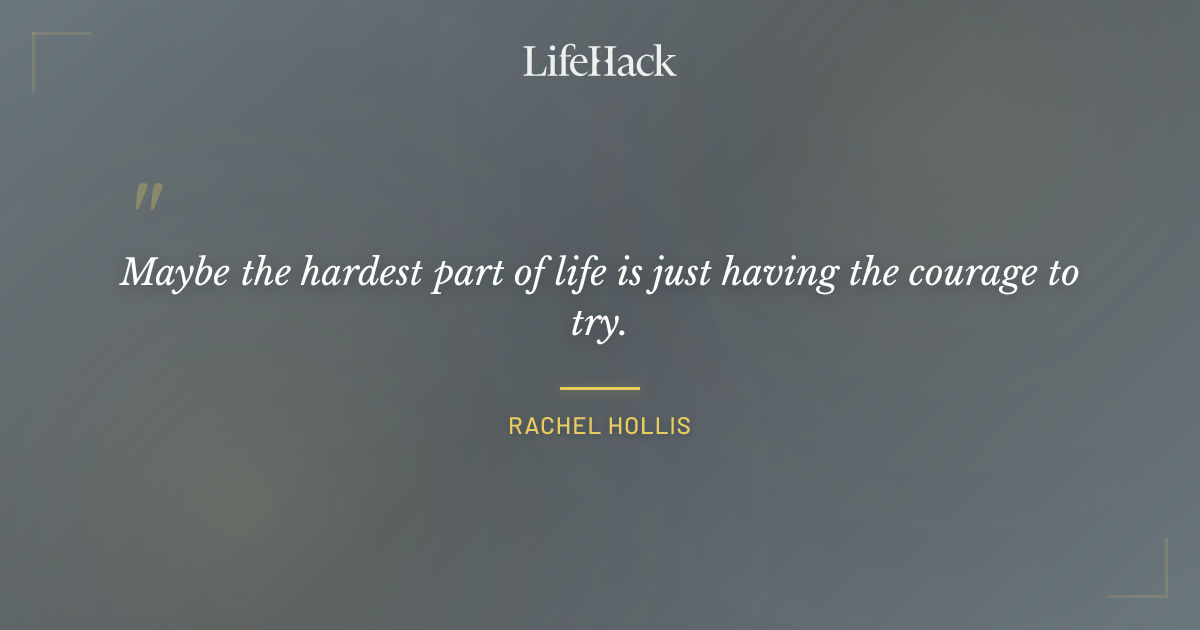 Quote by Rachel Hollis