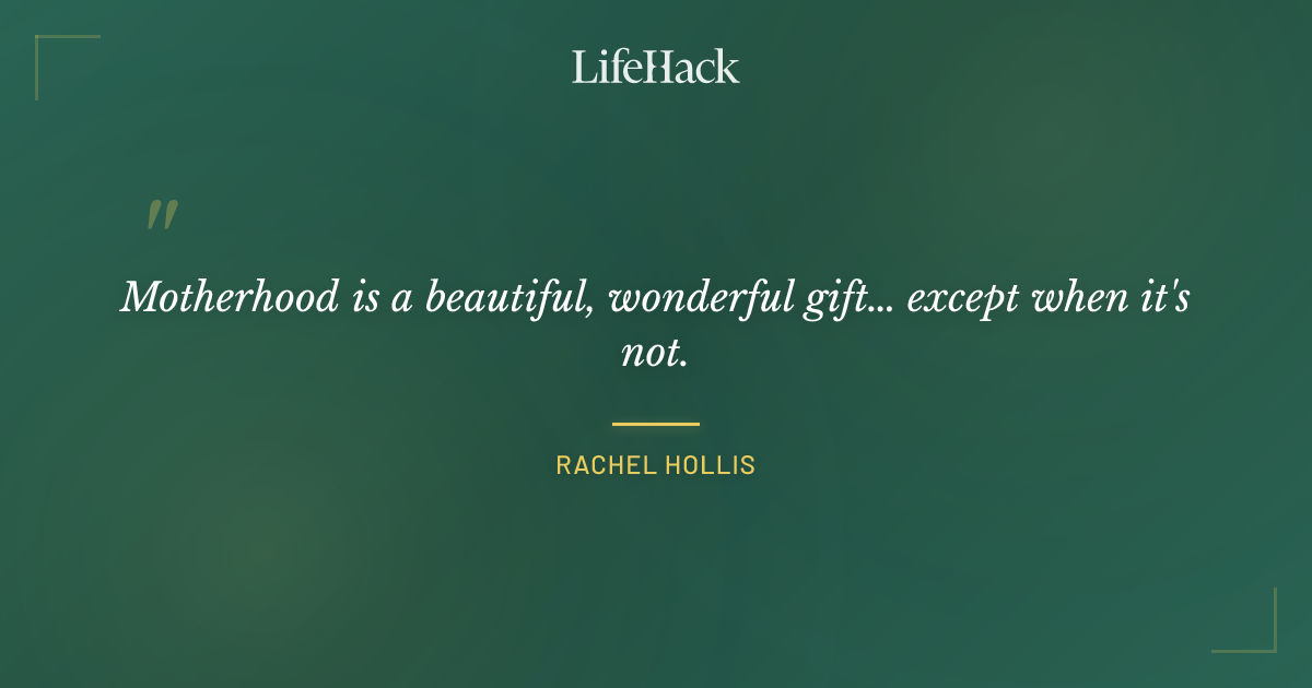 Quote by Rachel Hollis