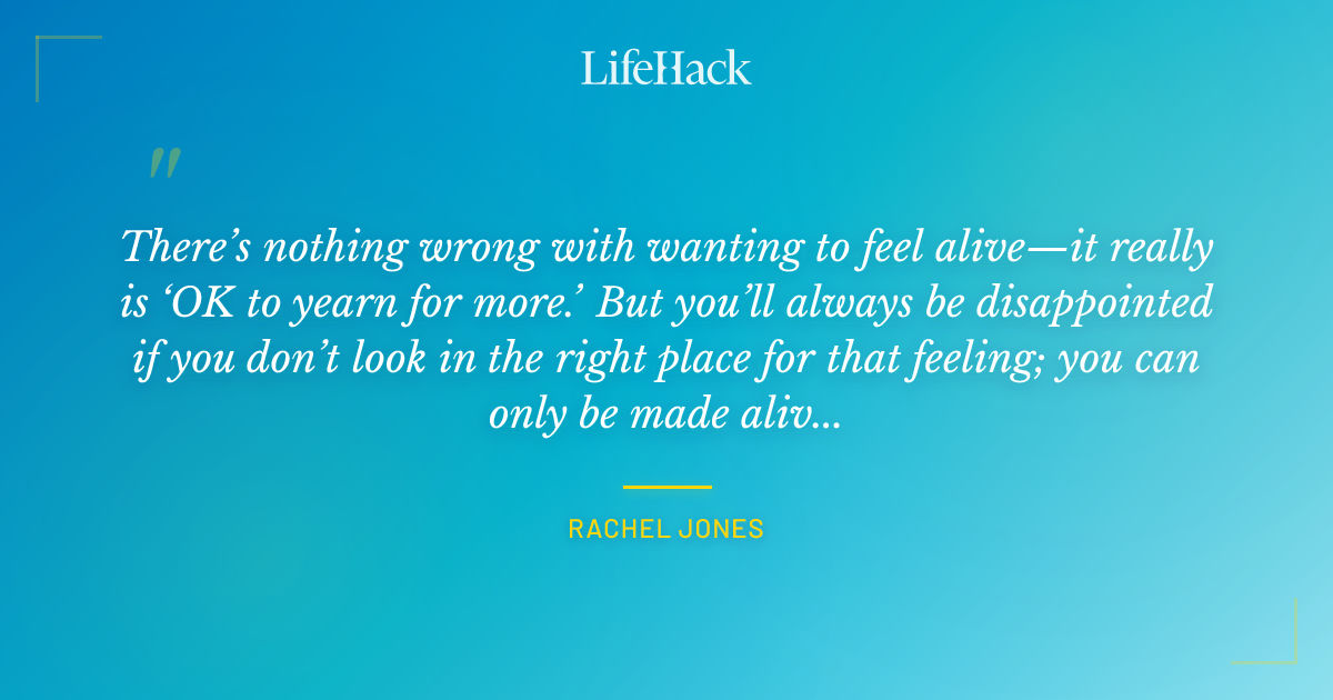 Quote by Rachel Jones