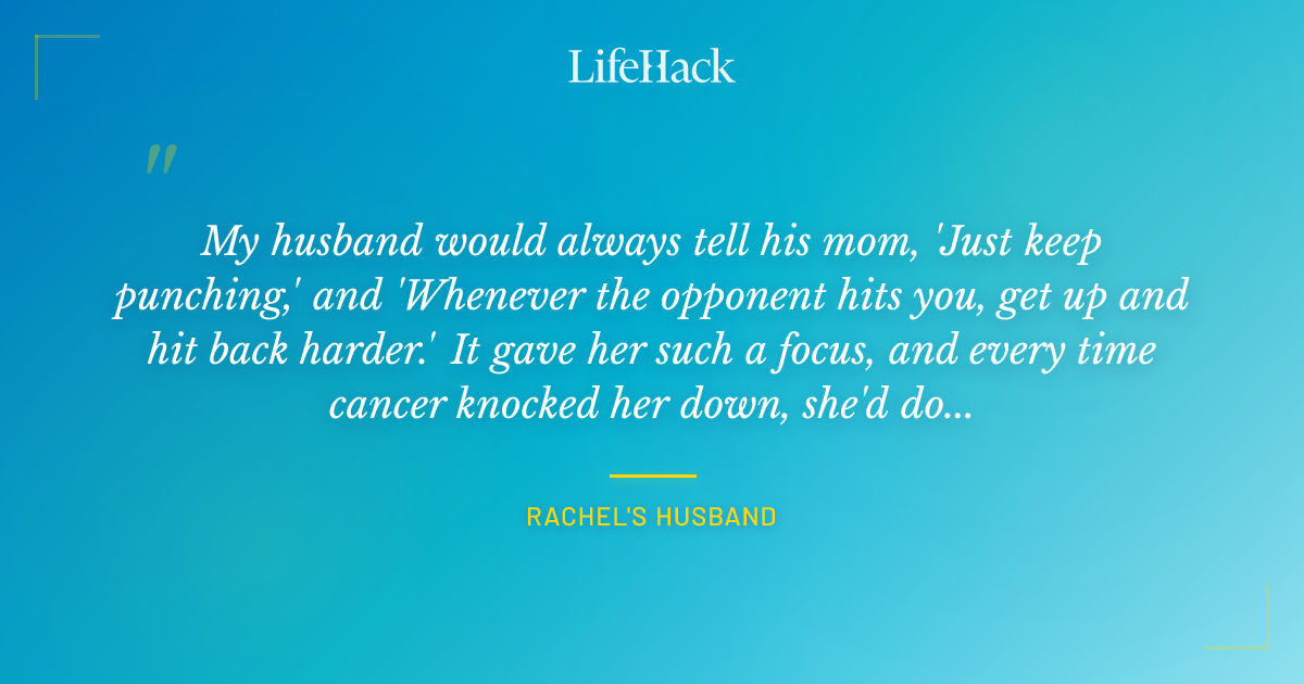 Quote by Rachel's husband