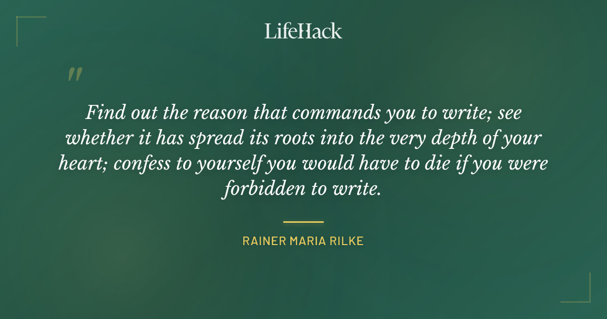 Quote by Rainer Maria Rilke