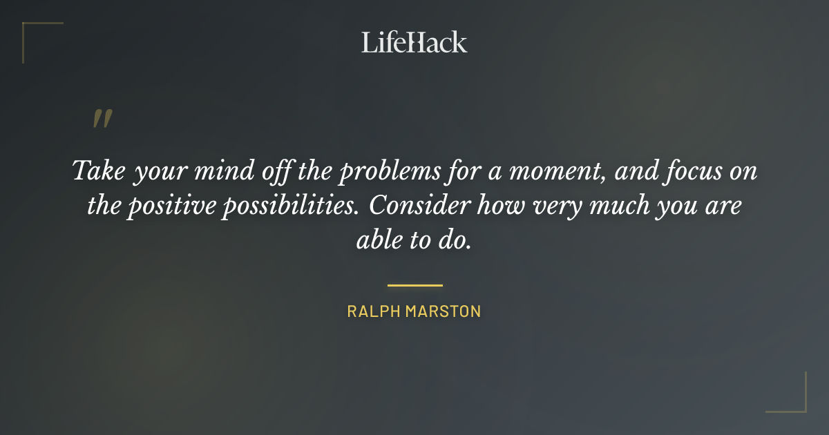 Quote by Ralph Marston