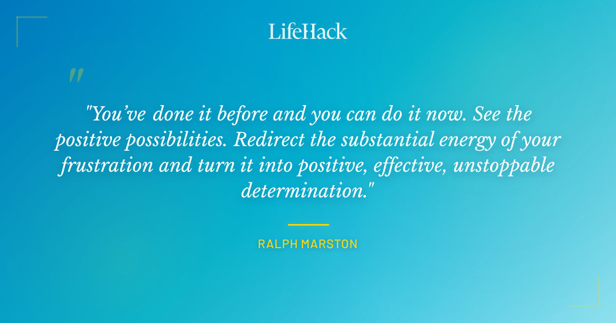 Quote by Ralph Marston