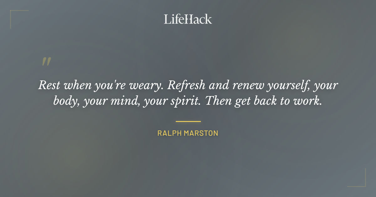 Quote by Ralph Marston