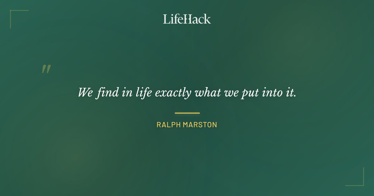 Quote by Ralph Marston