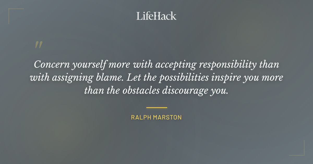 Quote by Ralph Marston