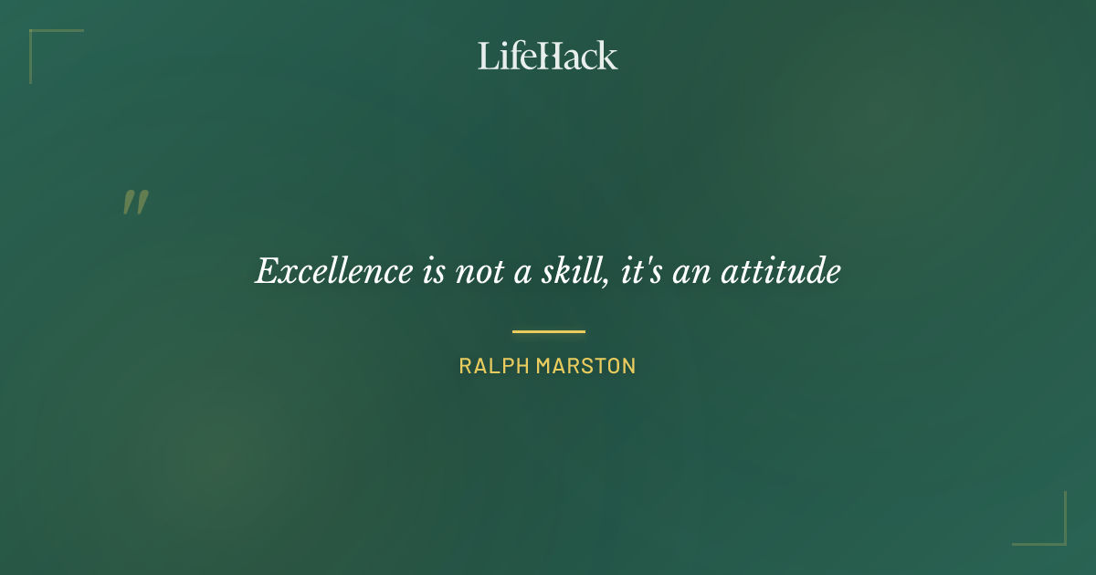 Quote by Ralph Marston