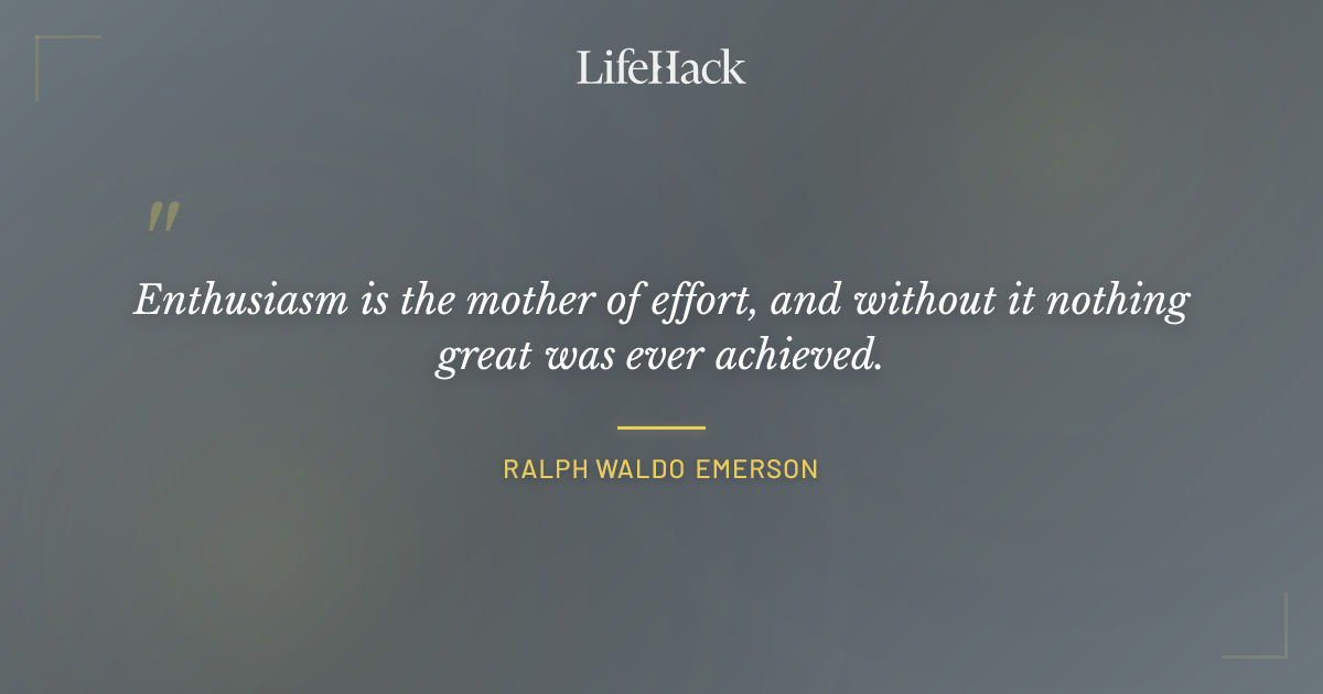 Quote by Ralph Waldo Emerson