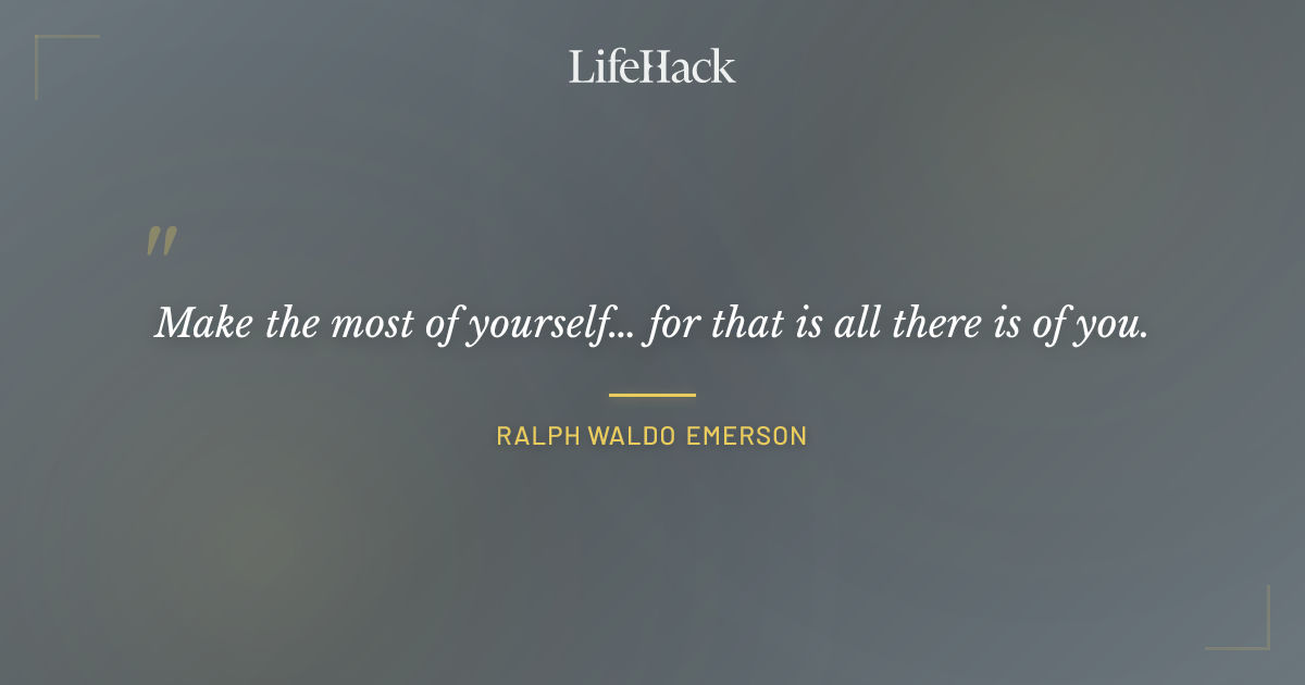 Quote by Ralph Waldo Emerson